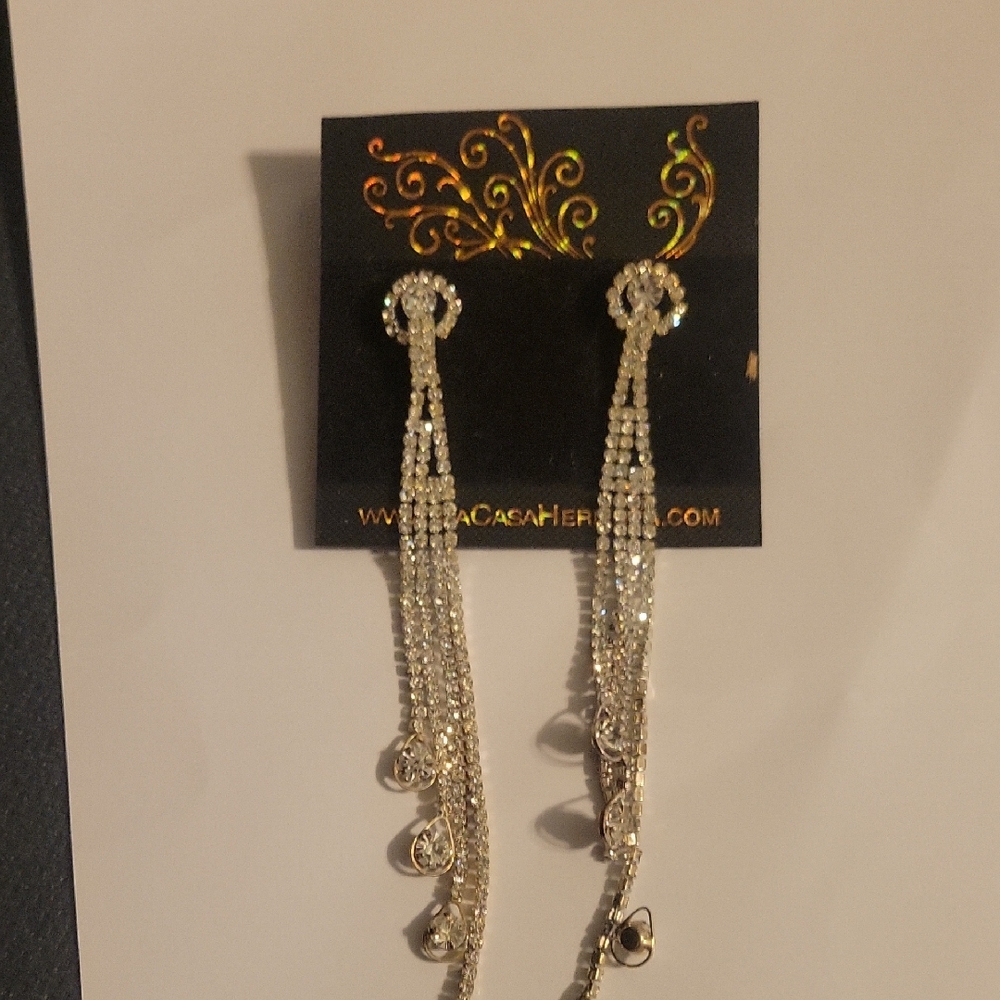 Elegant Silver Dangle Earrings
